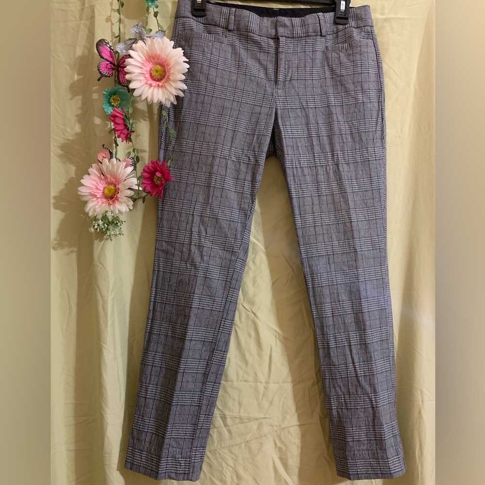 Banana Republic Gray Plaid Men's Pants
